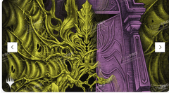 Duskmourn Valgavoth, Terror Eater (Double Exposure Alt) Standard Gaming Playmat for Magic: The Gathering